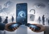 Digitaler Euro startet: Ablaufdatum, Offline-Transaktionen und Privatsphäre im Fokus Digitaler Euro auf Smartphones mit Überwachungssymbolen und geöffnetem Schloss als Sinnbild für fehlende Privatsphäre.