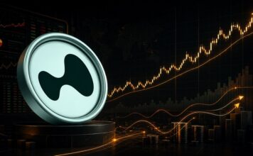 Hyperliquid-Logo vor steigendem Finanzchart als Symbol für mögliche milliardenschwere HYPE-Käufe durch PURR