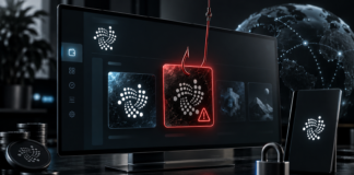 IOTA-Phishing-Welle: Fake-NFTs versprechen eine Million Token IOTA-Wallet mit gefälschtem Voucher-NFT und Phishing-Warnung