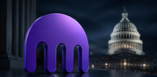 Kraken-Symbol vor dem US-Kapitol zum CLARITY Act