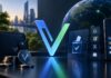 VeChain: Terrademia erweitert Wallet-Kontrolle und VeBetterDAO-Voting VeChain-Logo mit Wallet, Coins und Login-Symbolen als Illustration für Terrademias neue Wallet- und Konto-Funktionen.