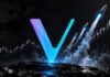 VeChain-Logo vor steigendem Kurschart mit Raketen als Symbol für die VET-Kursrallye
