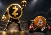 Zcash outperformt Bitcoin mit 19% Kursanstieg auf 1.509 USD: Wie weit kann ZEC noch steigen? Zcash triumphiert im Krypto-Boxring über Bitcoin und unterstreicht die starke ZEC-Performance.