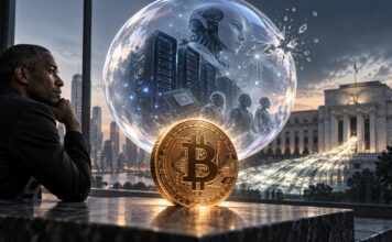 Arthur Hayes warnt vor einer möglichen KI-Blase und erwartet steigende Bitcoin-Kurse durch staatliche Rettungsmaßnahmen.