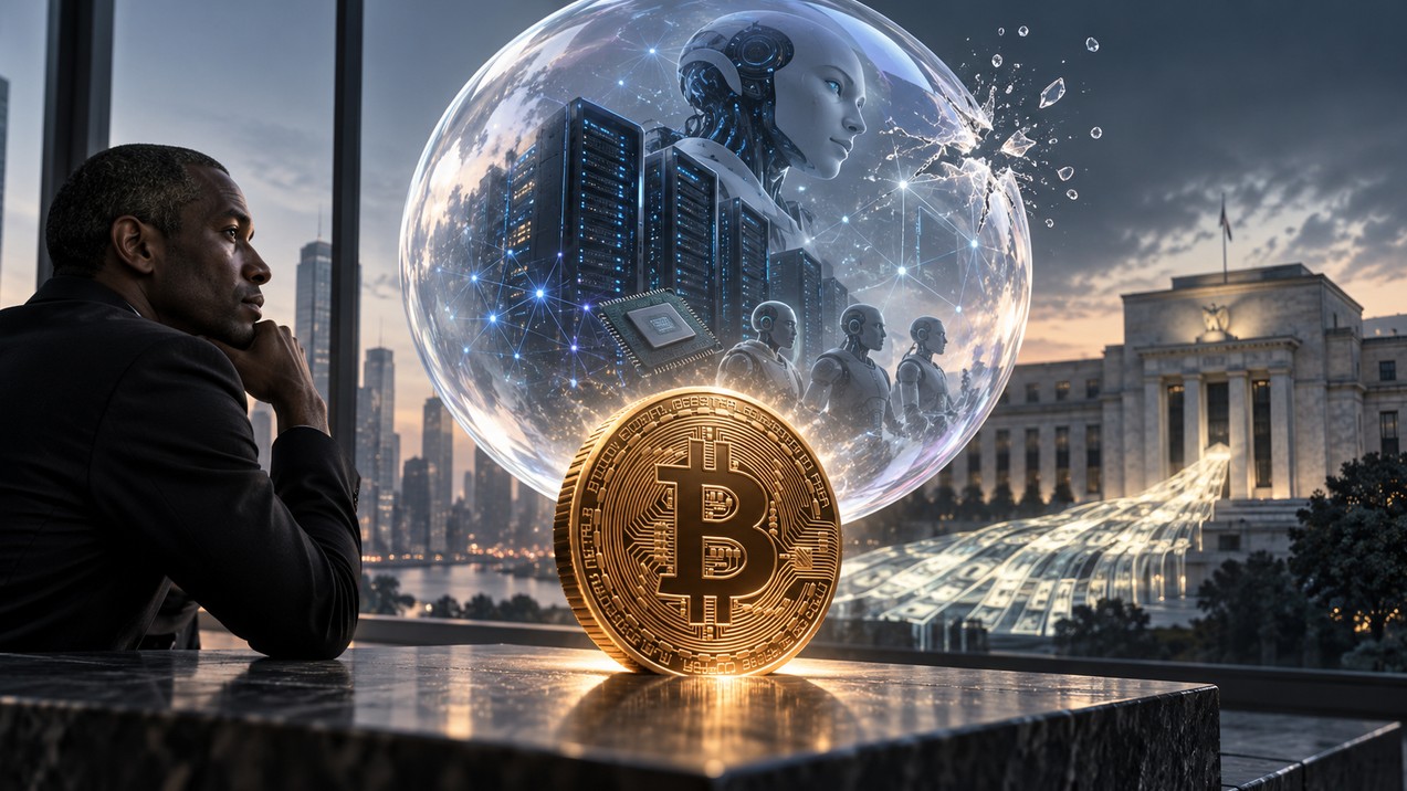 Arthur Hayes warnt vor einer möglichen KI-Blase und erwartet steigende Bitcoin-Kurse durch staatliche Rettungsmaßnahmen.