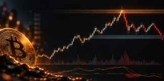 Bitcoin-Kurs scheitert am Widerstand und fällt zurück in eine enge Handelsspanne mit erhöhtem Abwärtsrisiko.