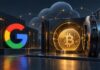 Google arbeitet an Bitcoin-Custody-Lösung für Banken – Start für 2027 geplant Bitcoin und Google Logo